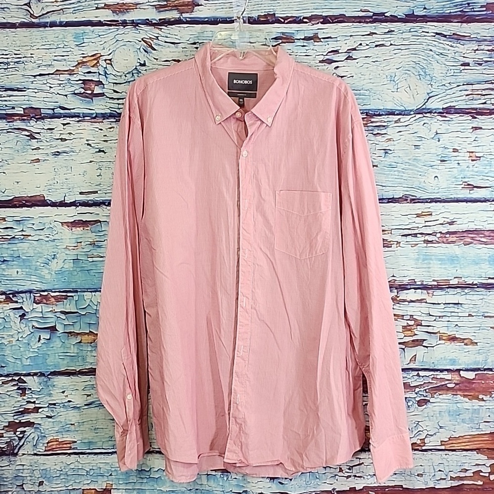 BONOBOS Mens Dress shirt Size XXL standard fit